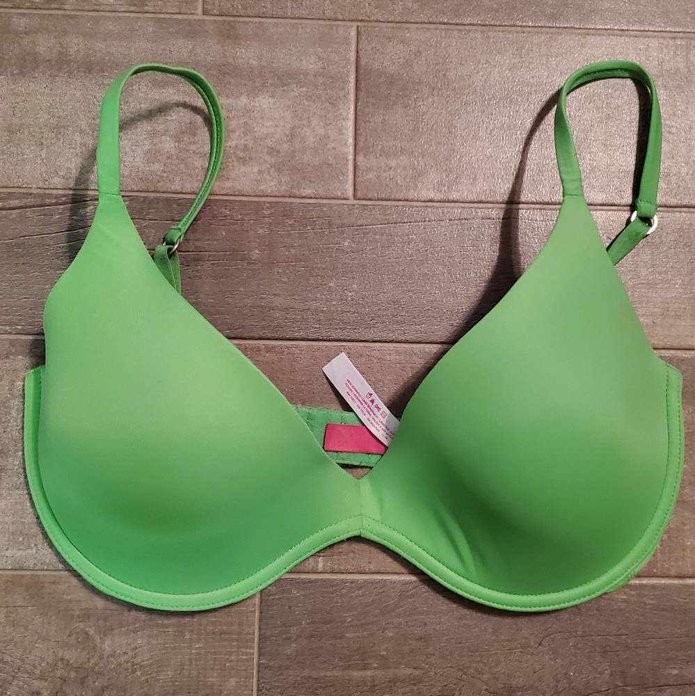 Green Victoria's Secret Pink Bra